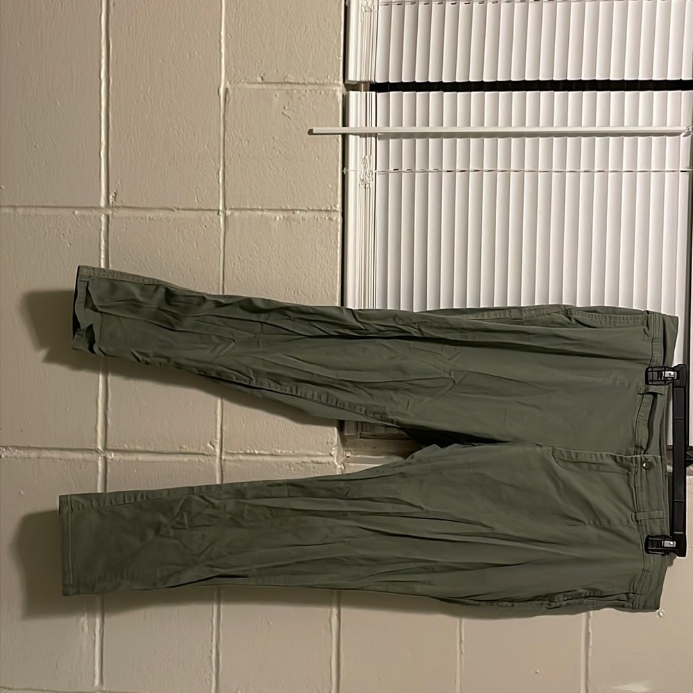 Green army pants bootcut